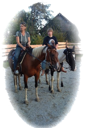 Ausreiten mit Kinder